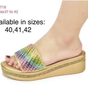Golden Rainbow Crystal Platform Slide