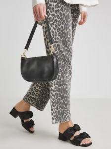 Block Heel Mule & Handbag